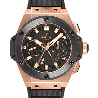 ウブロ スーパーコピー HUBLOT キングパワー 709.OM.1780.RX パワーリザーブ ゴールド クロノグラフETA7750搭載